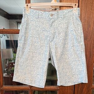 Walter Hagen Sky Blue Patterned Men's Shorts